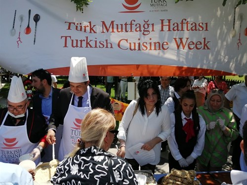 İlçemizde, “Türk  Mutfağı Haftası” kapsamında Etkinlik düzenlendi.